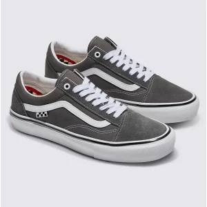 Skate Old Skool PopCush Pewter & White