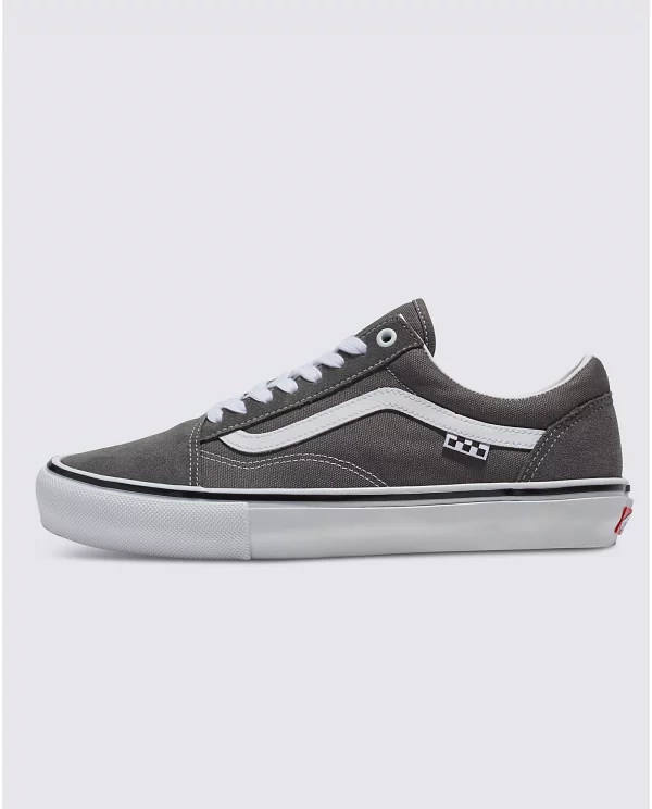 Skate Old Skool PopCush Pewter & White - Image 2